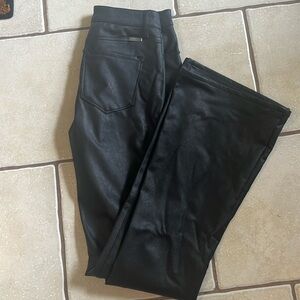 Faux Leather western KanCan flares